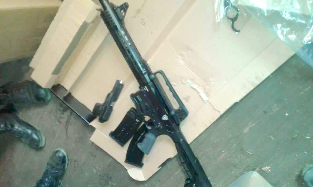 Gach seized guns