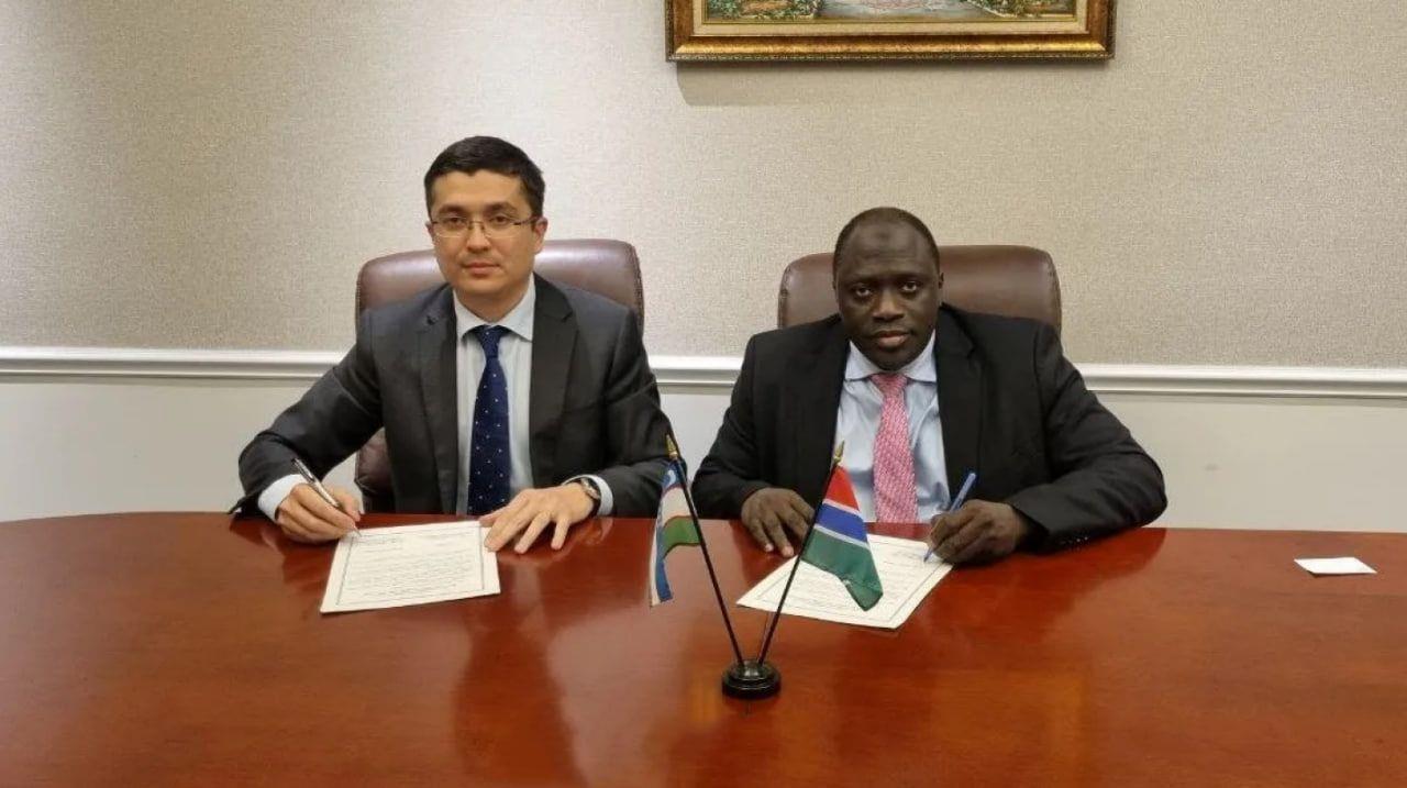 Lamin Dibba in Ouzbekistan