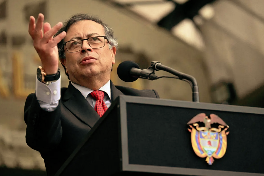 Colombian President Gustavo Petro