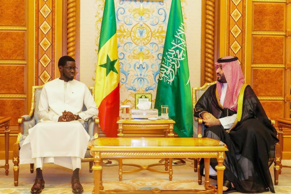 Bassirou Diomaye Faye Saudi