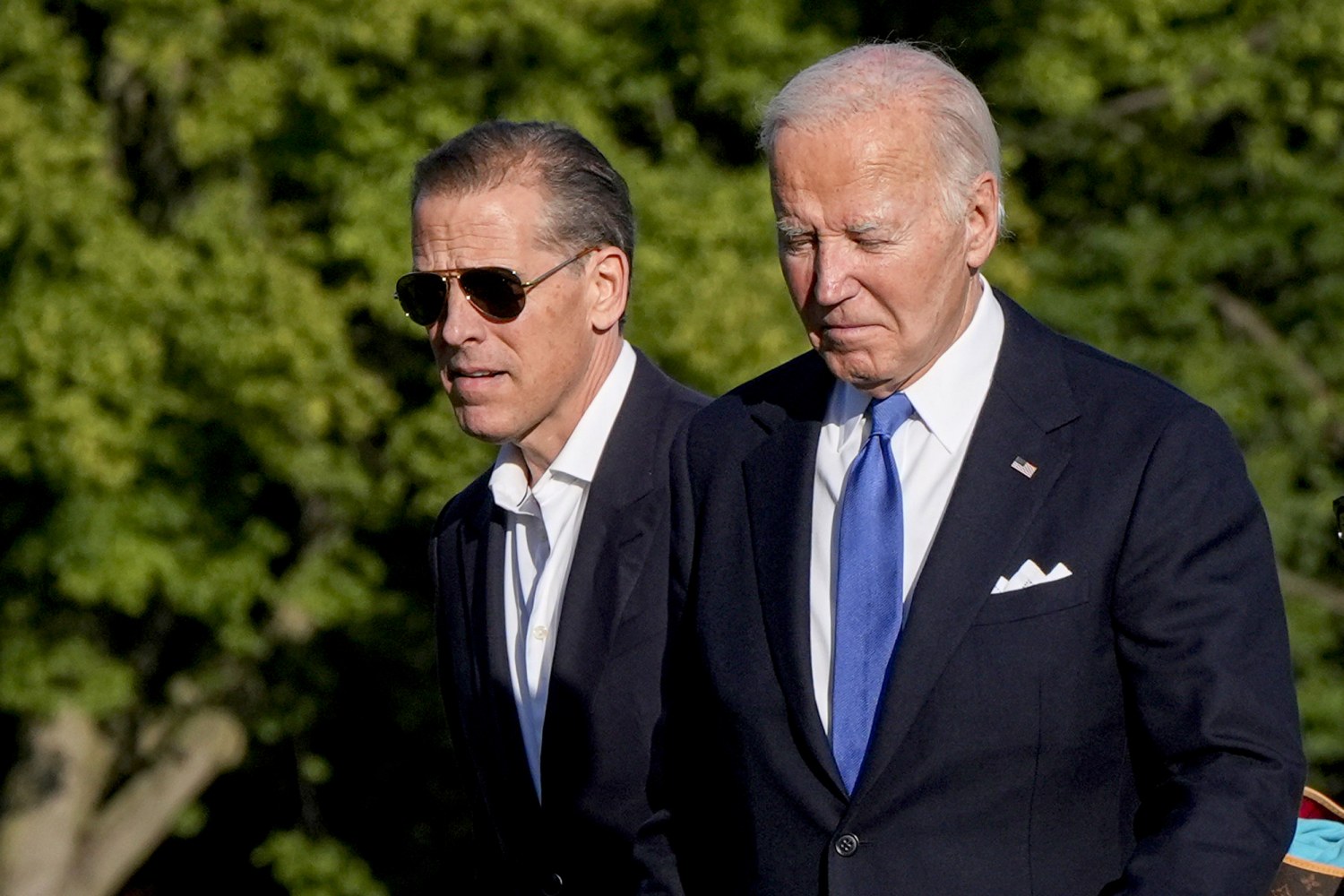 Joe and Hunter Biden