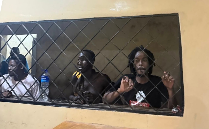 Detained youths