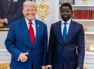 President Diomaye Faye Courts U.S. Investors at White House with Gas Reserves, Tech Dreams, and a Golf Pitch