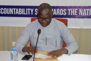Mr. Alieu Jallow faces the commission