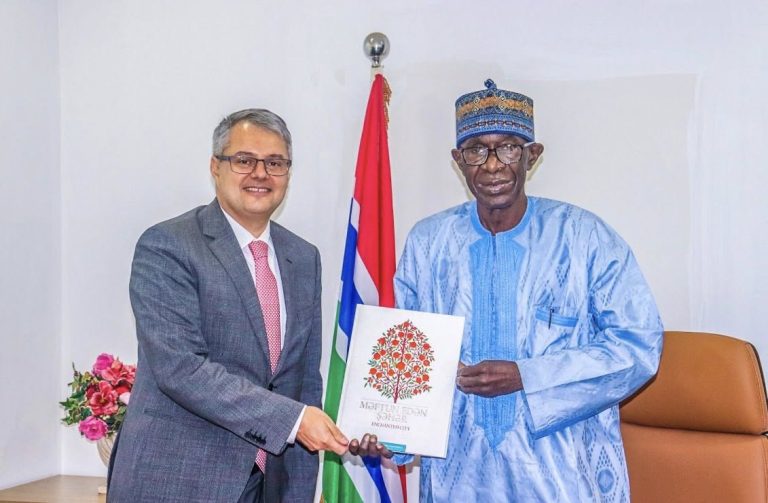 Speaker Jatta Hosts Azerbaijani Envoy