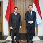 Foreign Minister Nasser Bourita and his Dutch counterpart David Van Weel