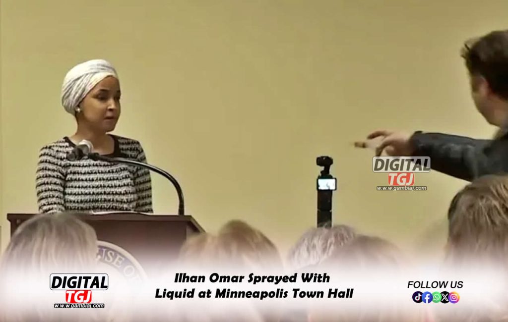Ilhan Omar Sprayed With Liquid at Minneapolis Town Hall – The Gambia ...