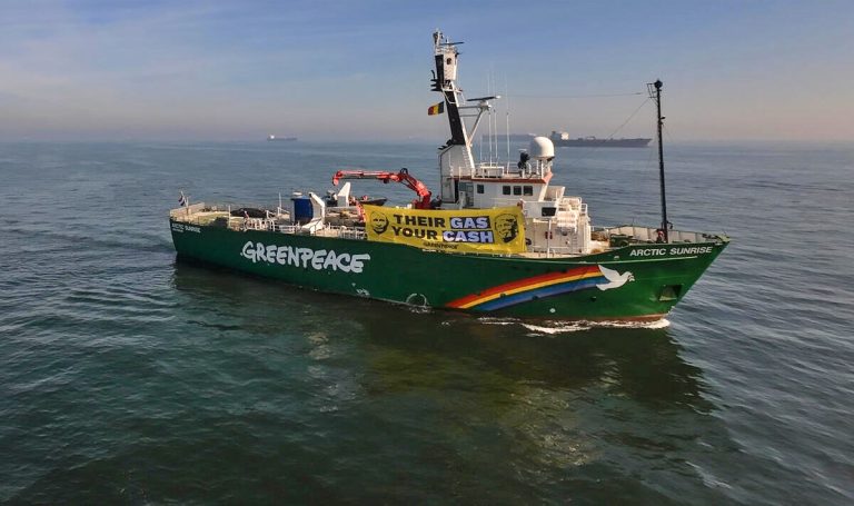 Greenpeace Ship Makes Historic First Call at Banjul Port, Inspires Hope and Climate Action in The Gambia